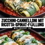 Zucchini-Cannelloni mit Ricotta-Spinat-Füllung 21 Pinterest Hidden Image