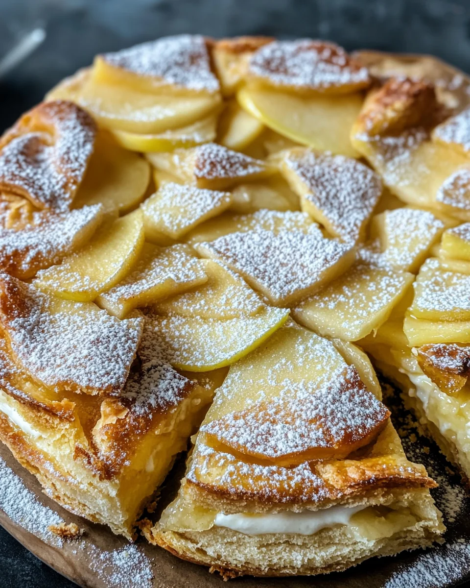 Bl&auml;tterteigkuchen