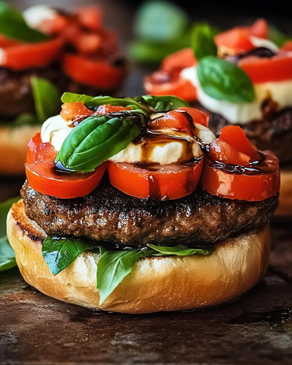 Bruschetta-Burger