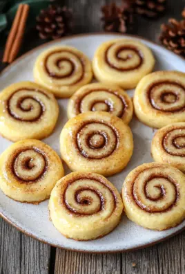 Cinnamon Roll Cookies - Zimtschnecken-Plätzchen