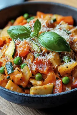 Ein-Topf-Kritharaki mit Gemüse und Parmesan 24 Ein-Topf-Kritharaki mit Gemüse und Parmesan