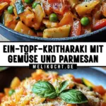 Ein-Topf-Kritharaki mit Gemüse und Parmesan 21 Pinterest Hidden Image