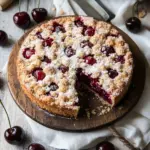 Einfacher und schneller Kirsch-Streusel-Kuchen