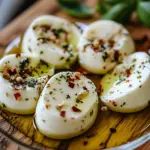 Eingelegter Mozzarella