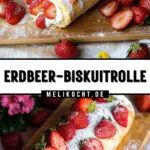 Erdbeer-Biskuitrolle 29 Pinterest Hidden Image