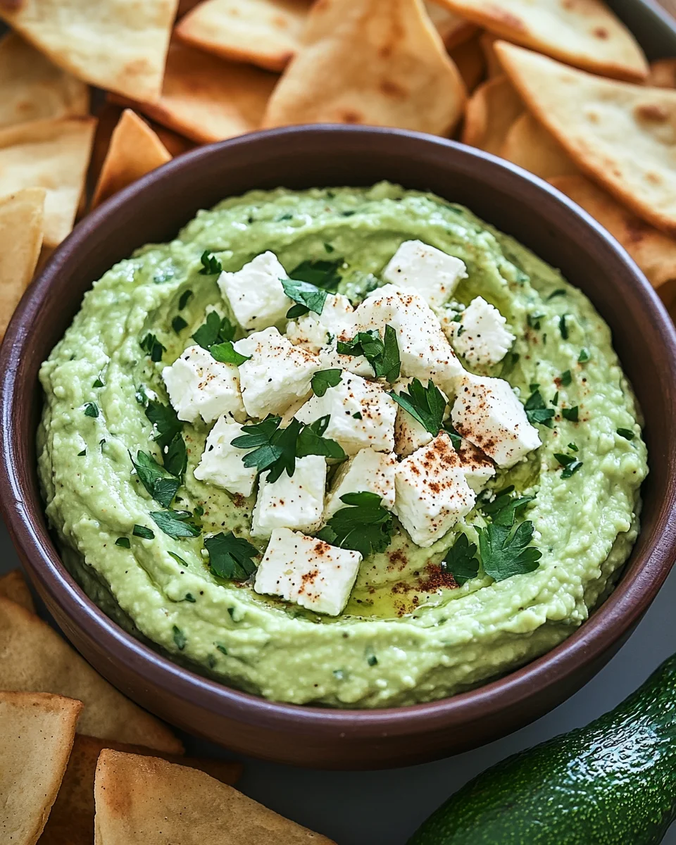 Feta-Avocado-Dip