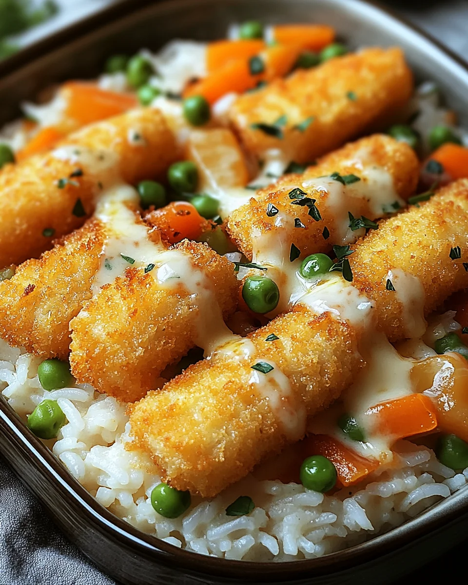Fischst&auml;bchen-Auflauf