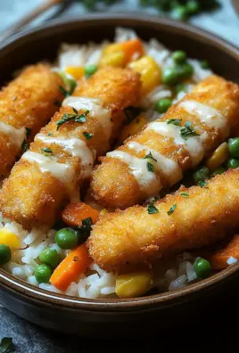 Fischstäbchen-Auflauf mit Reis und Gemüse