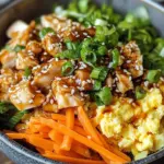 Gesunde Egg Roll in a Bowl