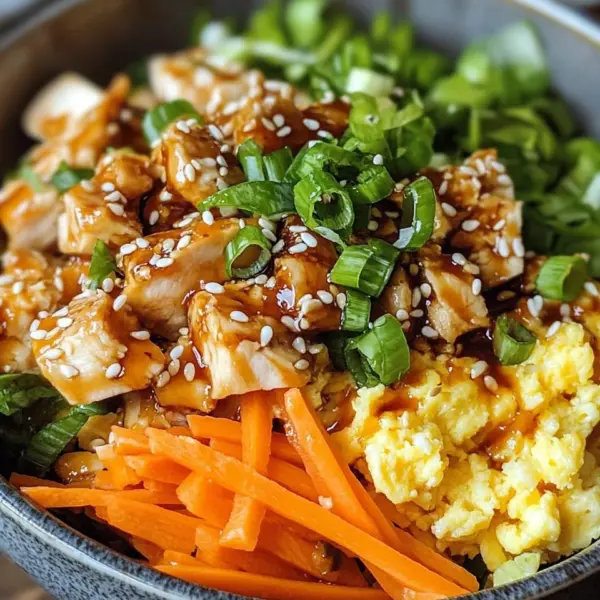 Gesunde Egg Roll in a Bowl