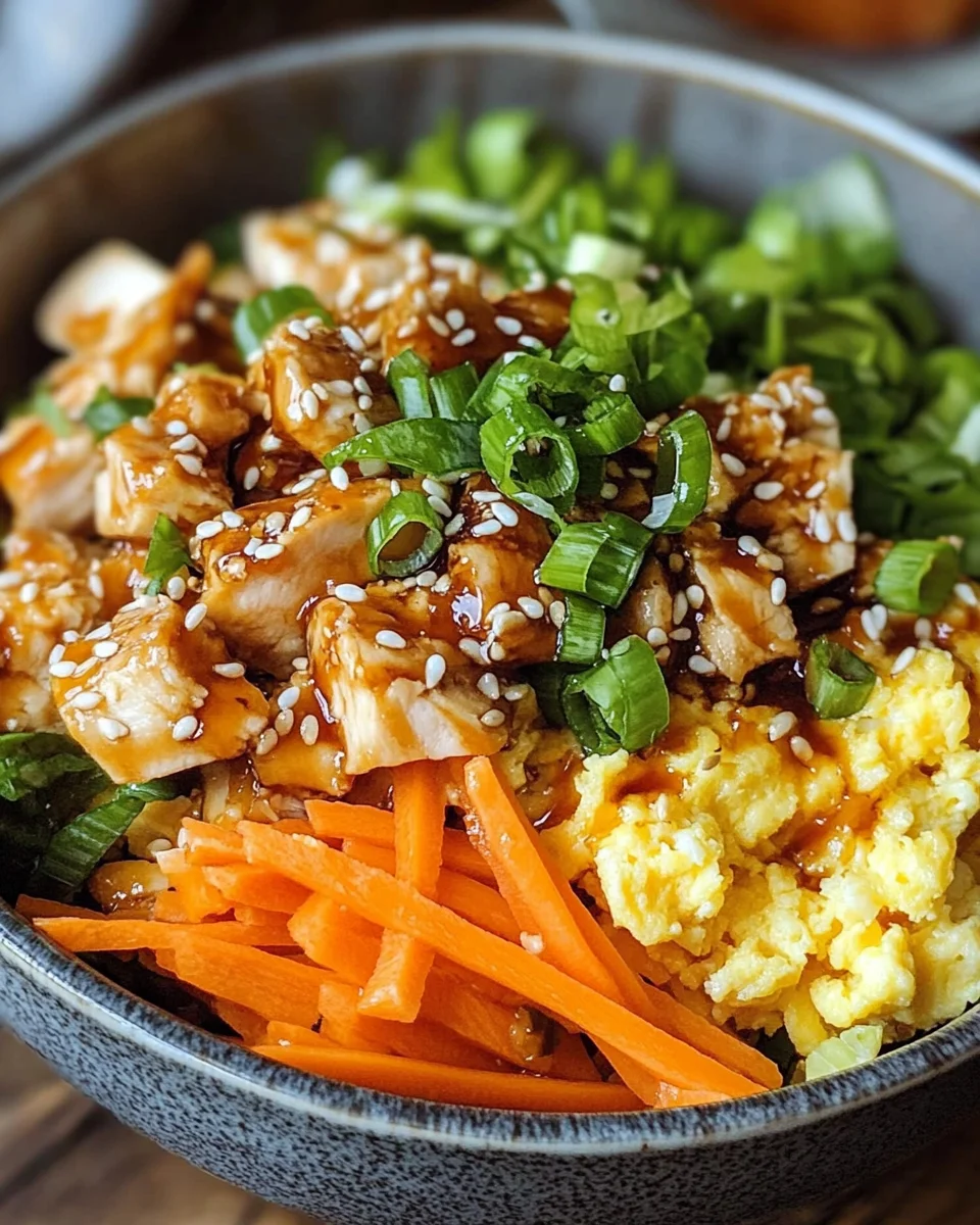 Gesunde Egg Roll in a Bowl