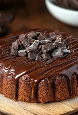 Gewürzkuchen mit Schokolade