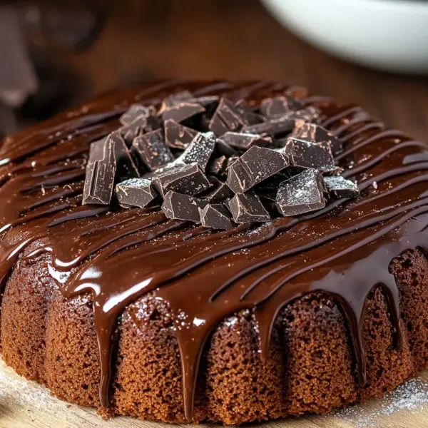 Gewürzkuchen mit Schokolade