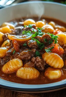 Gnocchi-Gulasch