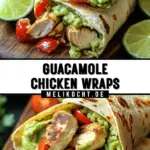 Guacamole Chicken Wraps 13 Pinterest Hidden Image
