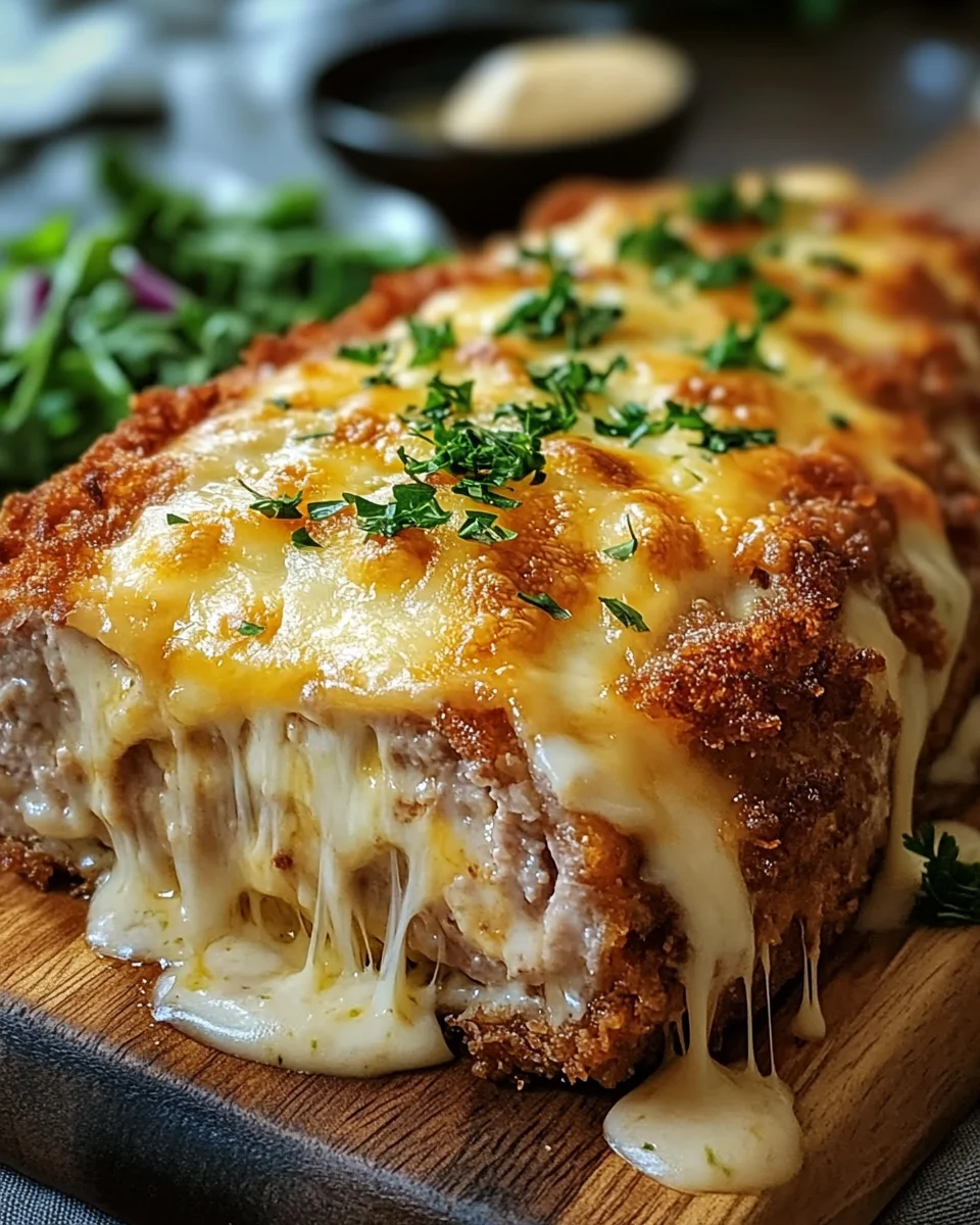 Hähnchen-Cordon-Bleu-Hackbraten 22 Hähnchen-Cordon-Bleu-Hackbraten
