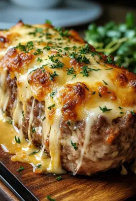 Hähnchen-Cordon-Bleu-Hackbraten