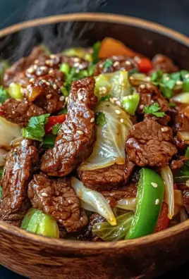 Hearty Beef and Cabbage Wok