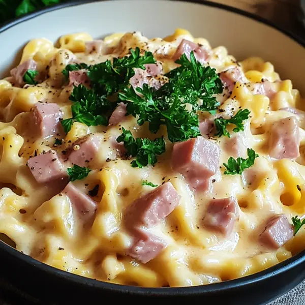 Käse-Schinken-Sahne Spätzle