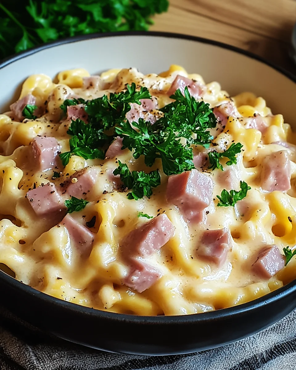 K&auml;se-Schinken-Sahne Sp&auml;tzle
