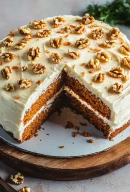 Karottenkuchen mit Frischkäse-Frosting