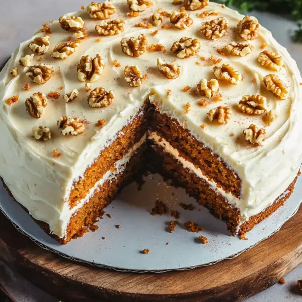 Karottenkuchen mit Frischkäse-Frosting