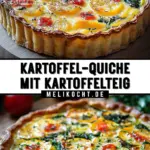 Kartoffel-Quiche mit Kartoffelteig 19 Pinterest Hidden Image