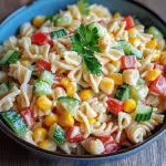 Kinder Nudelsalat mit Frischk&auml;se
