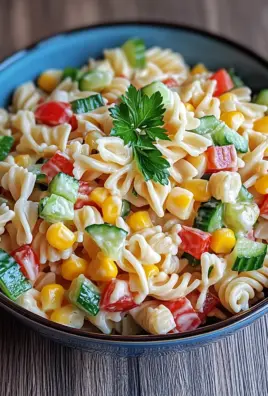 Kinder Nudelsalat mit Frischkäse 26 Kinder Nudelsalat mit Frischkäse