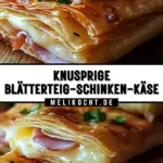 Knusprige Blätterteig-Schinken-Käse 20 Pinterest Hidden Image