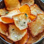 Knusprige Quark-Chips