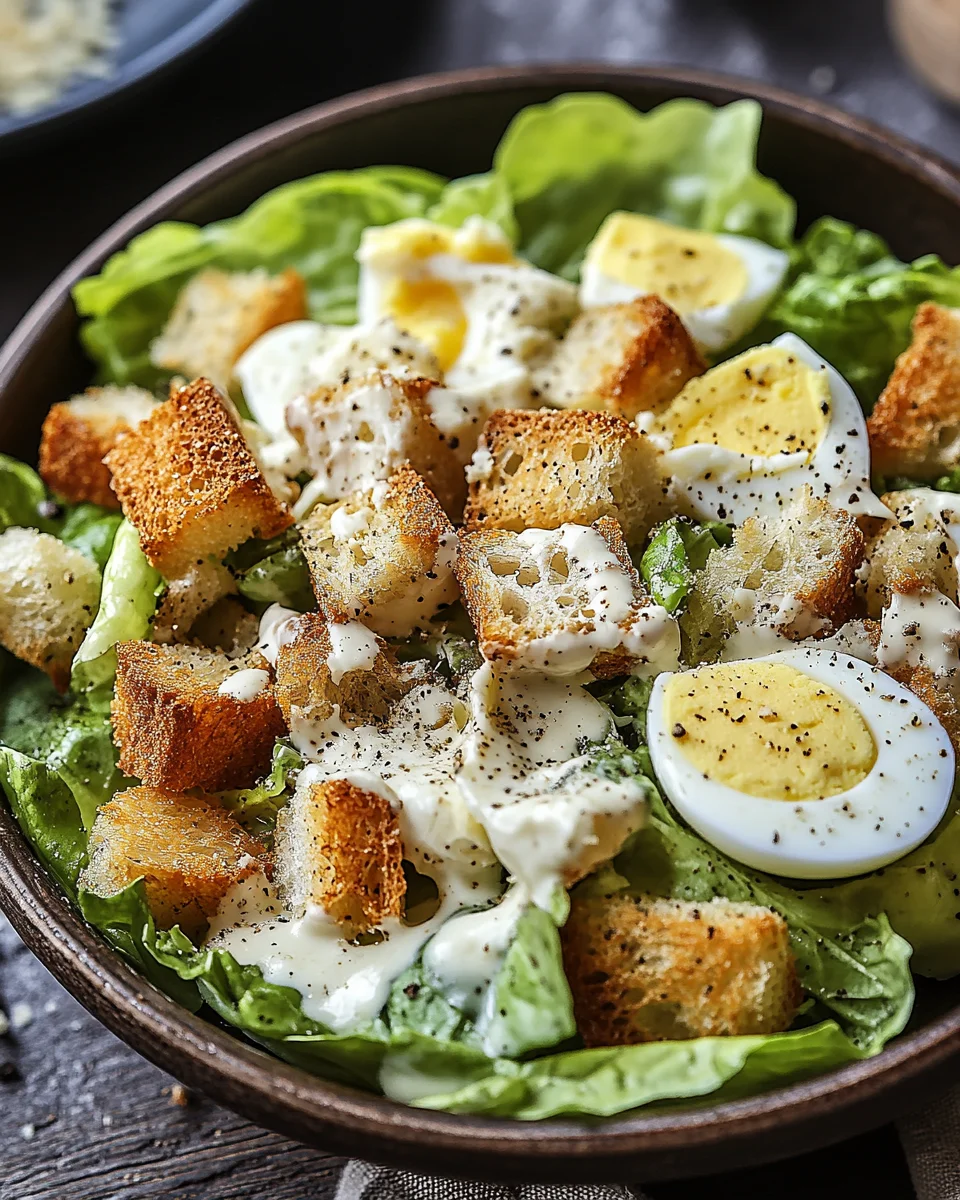 Knuspriger Caesar-Salat 17 Knuspriger