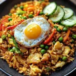 Nasi Goreng &ndash; Indonesischer Gebratener Reis