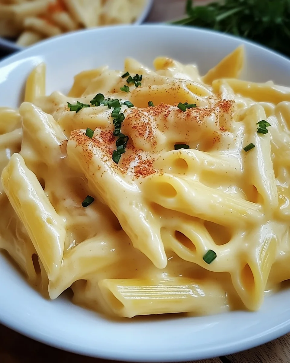 Nudeln in K&auml;se-Sahne-So&szlig;e