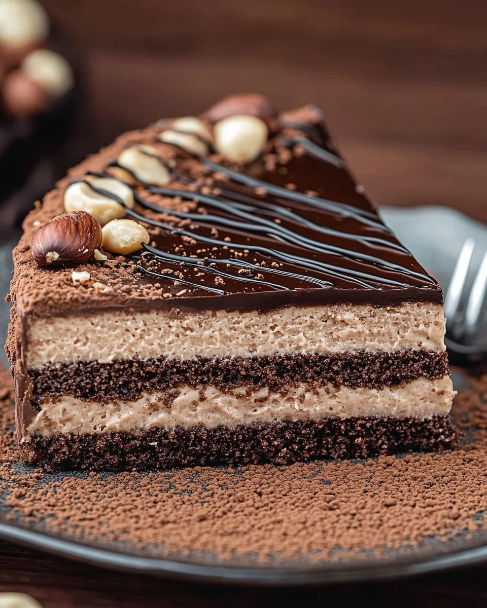 Nuss-Nougat-Torte mit Schokoboden 20 Nuss-Nougat-Torte mit Schokoboden