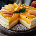 Pfirsich-Maracuja-Torte