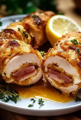Putenröllchen nach Cordon Bleu Art 23 Putenröllchen nach Cordon Bleu Art