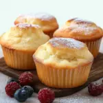 Quark Muffins Mit Vanillepudding Rezept