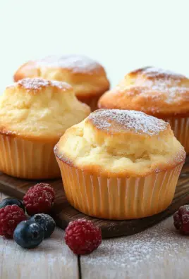 Quark Muffins Mit Vanillepudding Rezept