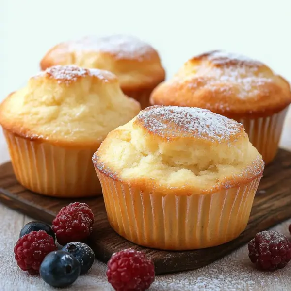 Quark Muffins Mit Vanillepudding Rezept