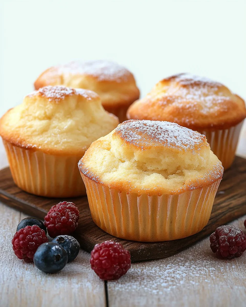 Quark Muffins Mit Vanillepudding Rezept
