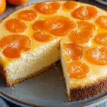 Quarkkuchen mit Mandarinen