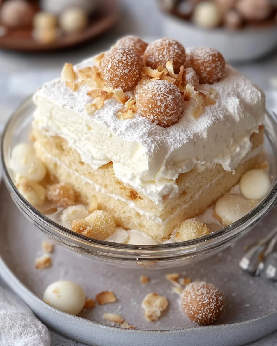 Raffaello Tiramisu schnell ohne Backen