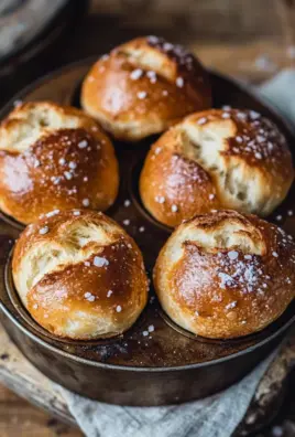 Rezept für Laugenbrötchen im Muffinsblech gebacken 22 Rezept für Laugenbrötchen im Muffinsblech gebacken