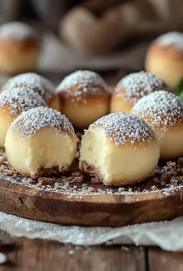 Schnelle Käsekuchen-Kugeln