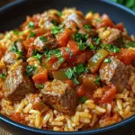 Serbisches Reisfleisch
