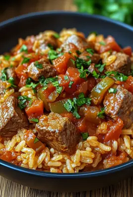 Serbisches Reisfleisch