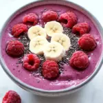 Smoothie Bowl mit Beeren (kalorienarm)