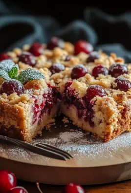 Streuselkuchen mit Kirschen vom Blech 31 Streuselkuchen mit Kirschen vom Blech