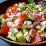 Thunfisch-H&uuml;ttenk&auml;se-Salat